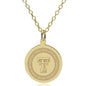 TTUHSC SOM 14K Gold Pendant & Chain Shot #1