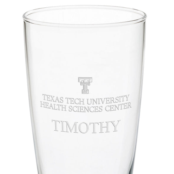 TTUHSC SOM 20oz Pilsner Glasses - Set of 2 Shot #3