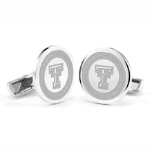 TTUHSC SOM Cufflinks in Sterling Silver Shot #1