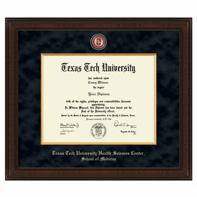 TTUHSC SOM Diploma Frame - Excelsior Shot #1