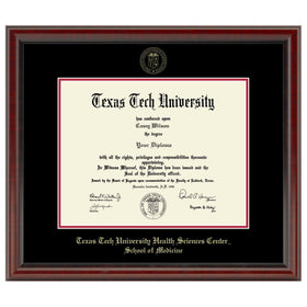 TTUHSC SOM Diploma Frame, the Fidelitas Shot #1