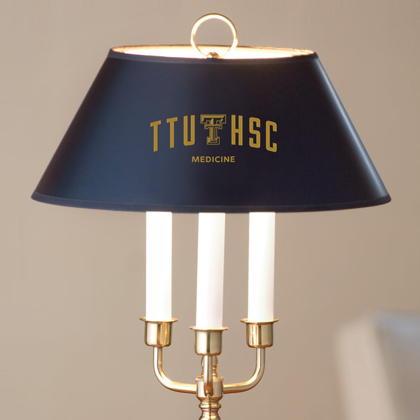 TTUHSC SOM Lamp in Brass &amp; Marble Shot #2