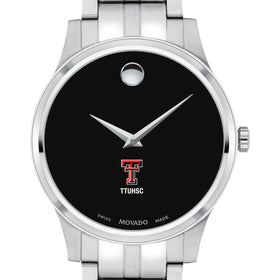 TTUHSC SOM Men&#39;s Movado Collection Stainless Steel Watch with Black Dial Shot #1