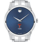 TTUHSC SOM Men's Movado Collection Stainless Steel Watch with Blue Dial Shot #1