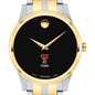 TTUHSC SOM Men's Movado Collection Two-Tone Watch with Black Dial Shot #1