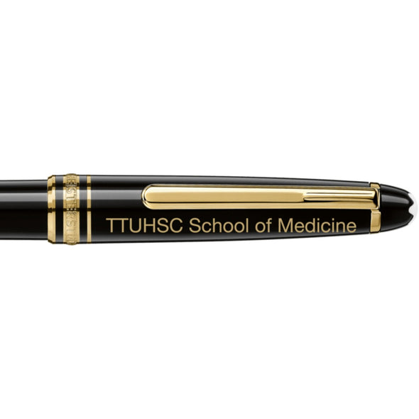 TTUHSC SOM Montblanc Meisterstück Classique Ballpoint Pen in Gold Shot #2