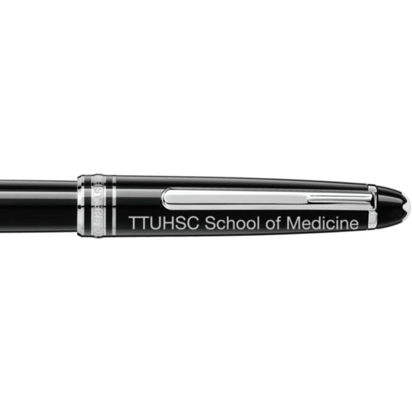 TTUHSC SOM Montblanc Meisterstück Classique Rollerball Pen in Platinum Shot #2