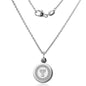 TTUHSC SOM Necklace with Charm in Sterling Silver Shot #2