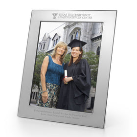 TTUHSC SOM Polished Pewter 8x10 Picture Frame Shot #1