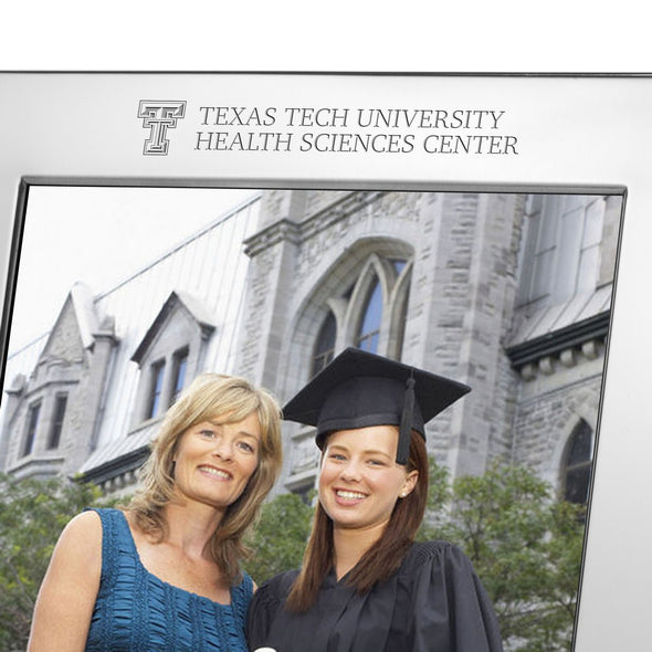 TTUHSC SOM Polished Pewter 8x10 Picture Frame Shot #2