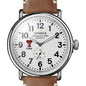 TTUHSC SOM Shinola Watch, The Runwell 47 mm White Dial Shot #1