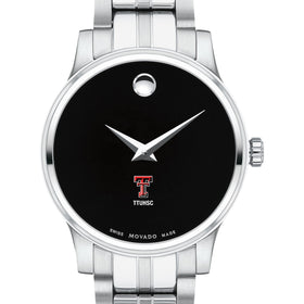 TTUHSC SOM Women&#39;s Movado Stainless Steel Watch with Black Dial Shot #1