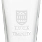 Tuck School of Business 16 oz Pint Glass Shot #3