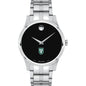 Tulane Men's Movado Collection Stainless Steel Watch with Black Dial Shot #2