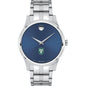 Tulane Men's Movado Collection Stainless Steel Watch with Blue Dial Shot #2