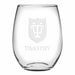 Tulane Stemless Wine Glasses Made in the USA