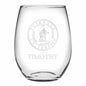 Tuskegee Stemless Wine Glasses Made in the USA Shot #1