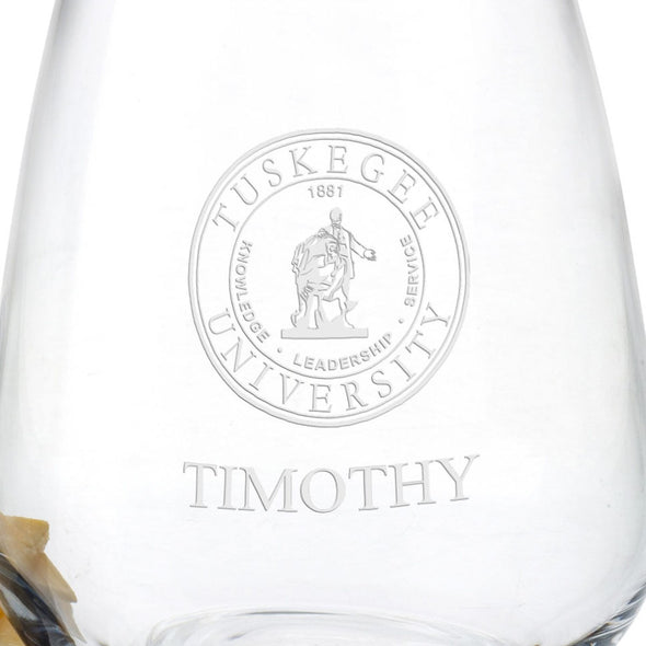 Tuskegee Stemless Wine Glasses Shot #3