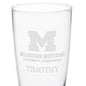 U-M Medical School 20oz Pilsner Glasses - Set of 2 Shot #3