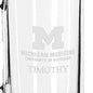 U-M Medical School 25 oz Beer Mug Shot #3