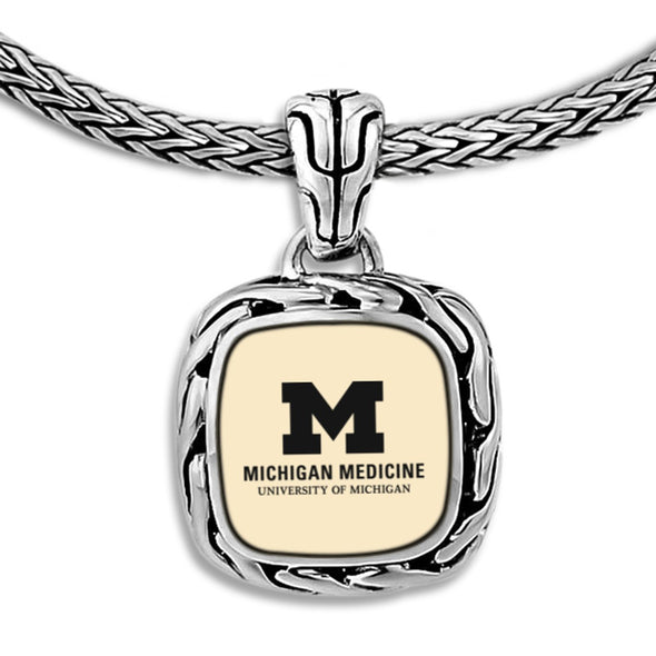 U-M Medical School Classic Chain Bracelet by John Hardy with 18K Gold Shot #3