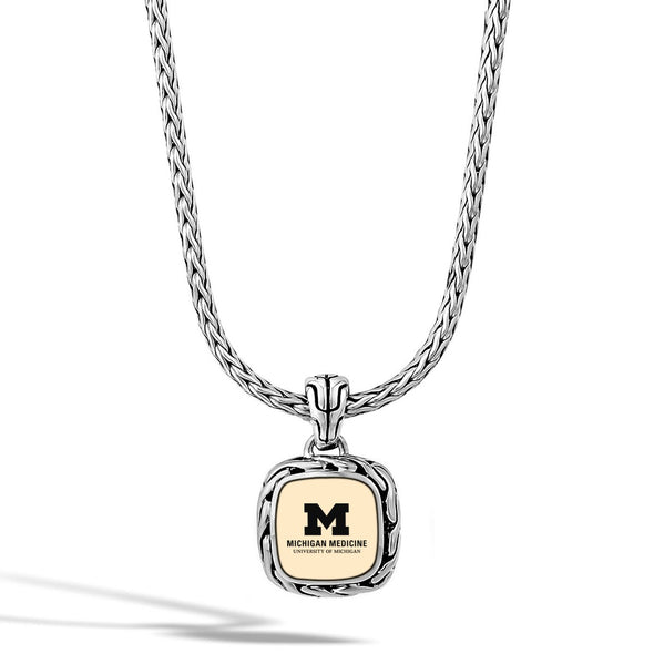 U-M Medical School Classic Chain Necklace by John Hardy with 18K Gold Shot #2