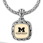 U-M Medical School Classic Chain Necklace by John Hardy with 18K Gold Shot #3