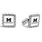 U-M Medical School Cufflinks by John Hardy Shot #2