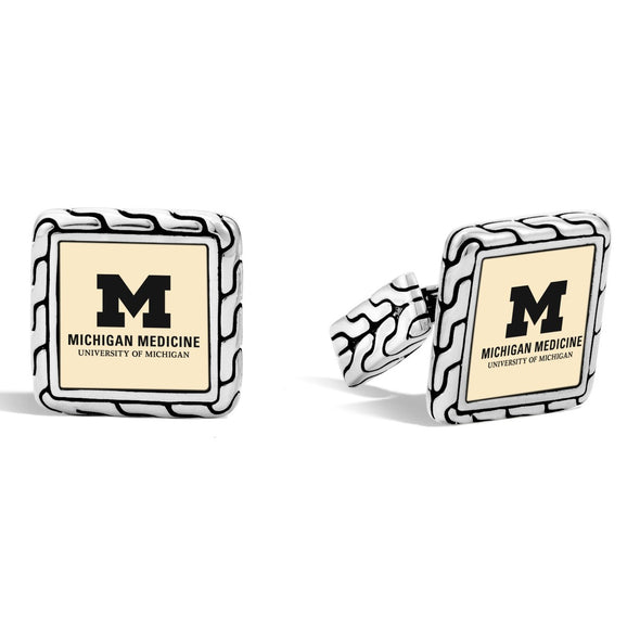 U-M Medical School Cufflinks by John Hardy with 18K Gold Shot #2