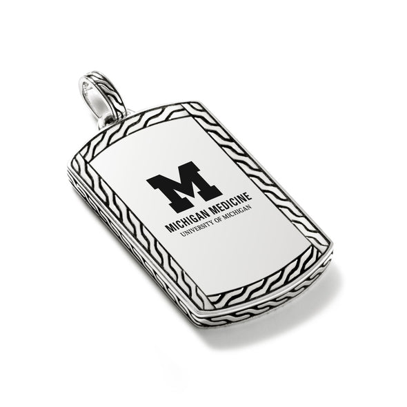 U-M Medical School Dog Tag by John Hardy Shot #1