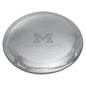 U-M Medical School Glass Dome Paperweight by Simon Pearce Shot #2