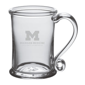 U-M Medical School Glass Tankard by Simon Pearce Shot #1