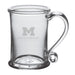 U-M Medical School Glass Tankard by Simon Pearce