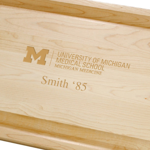 U-M Medical School Maple Cutting Board Shot #2