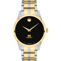 U-M Medical School Men's Movado Collection Two-Tone Watch with Black Dial Shot #2