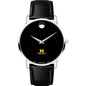 U-M Medical School Men's Movado Museum with Leather Strap Shot #2