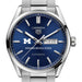 U-M Medical School Men's TAG Heuer Carrera with Blue Dial & Day-Date Window