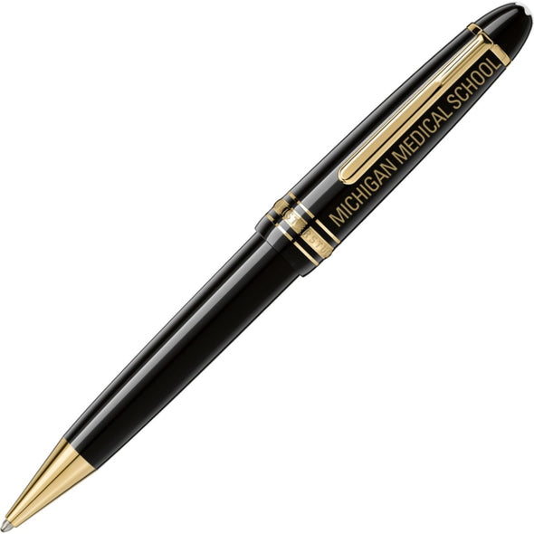 U-M Medical School Montblanc Meisterstück LeGrand Ballpoint Pen in Gold Shot #1