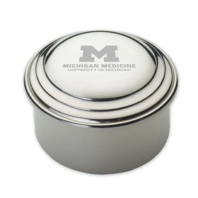 U-M Medical School Pewter Keepsake Box Shot #1