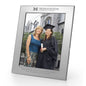 U-M Medical School Polished Pewter 8x10 Picture Frame Shot #1