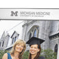 U-M Medical School Polished Pewter 8x10 Picture Frame Shot #2