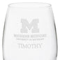 U-M Medical School Red Wine Glasses - Set of 2 Shot #3