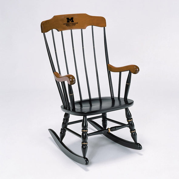 U-M Medical School Rocking Chair Shot #1