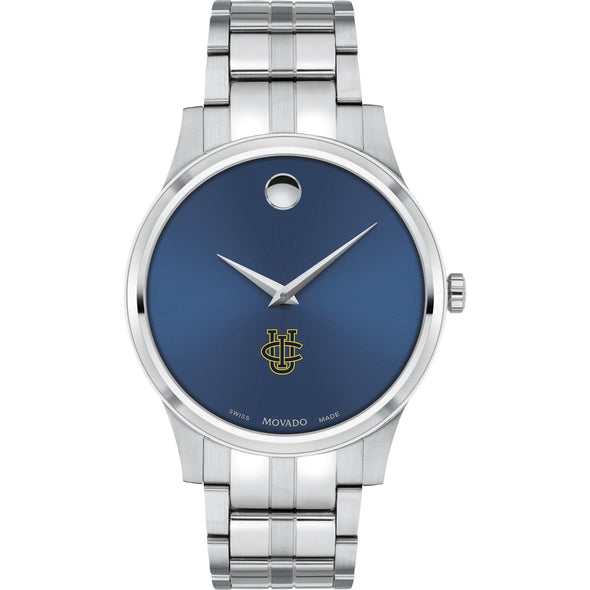 UC Irvine Men&#39;s Movado Collection Stainless Steel Watch with Blue Dial Shot #2