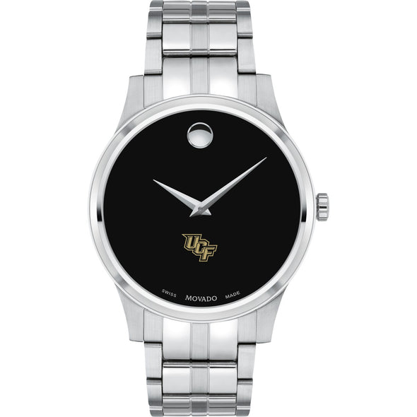 UCF Men&#39;s Movado Collection Stainless Steel Watch with Black Dial Shot #2