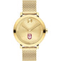 UChicago Pritzker School of Medicine Women's Movado Bold Gold with Mesh Bracelet Shot #2