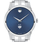 UConn Men's Movado Collection Stainless Steel Watch with Blue Dial Shot #1