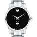 UConn Women's Movado Stainless Steel Watch with Black Dial