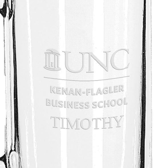 UNC Kenan-Flagler 25 oz Beer Mug Shot #3