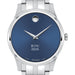 UNC Kenan-Flagler Men's Movado Collection Stainless Steel Watch with Blue Dial